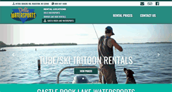 Desktop Screenshot of castlerockwatersports.com
