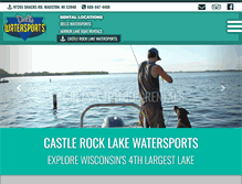 Tablet Screenshot of castlerockwatersports.com